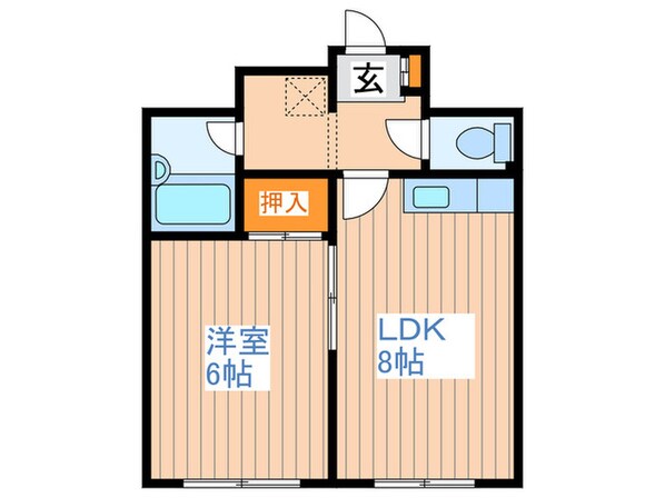 カントリ－７０の物件間取画像